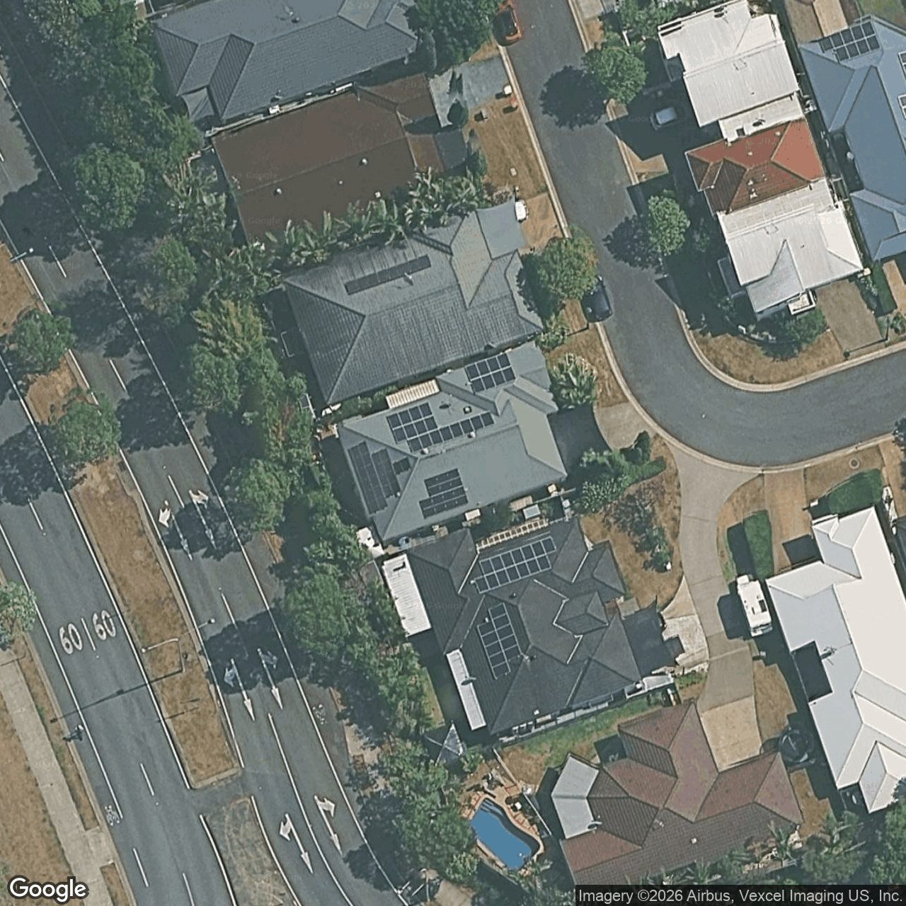 Aerial view of 41 Lantau Crescent, Varsity Lakes QLD 4227