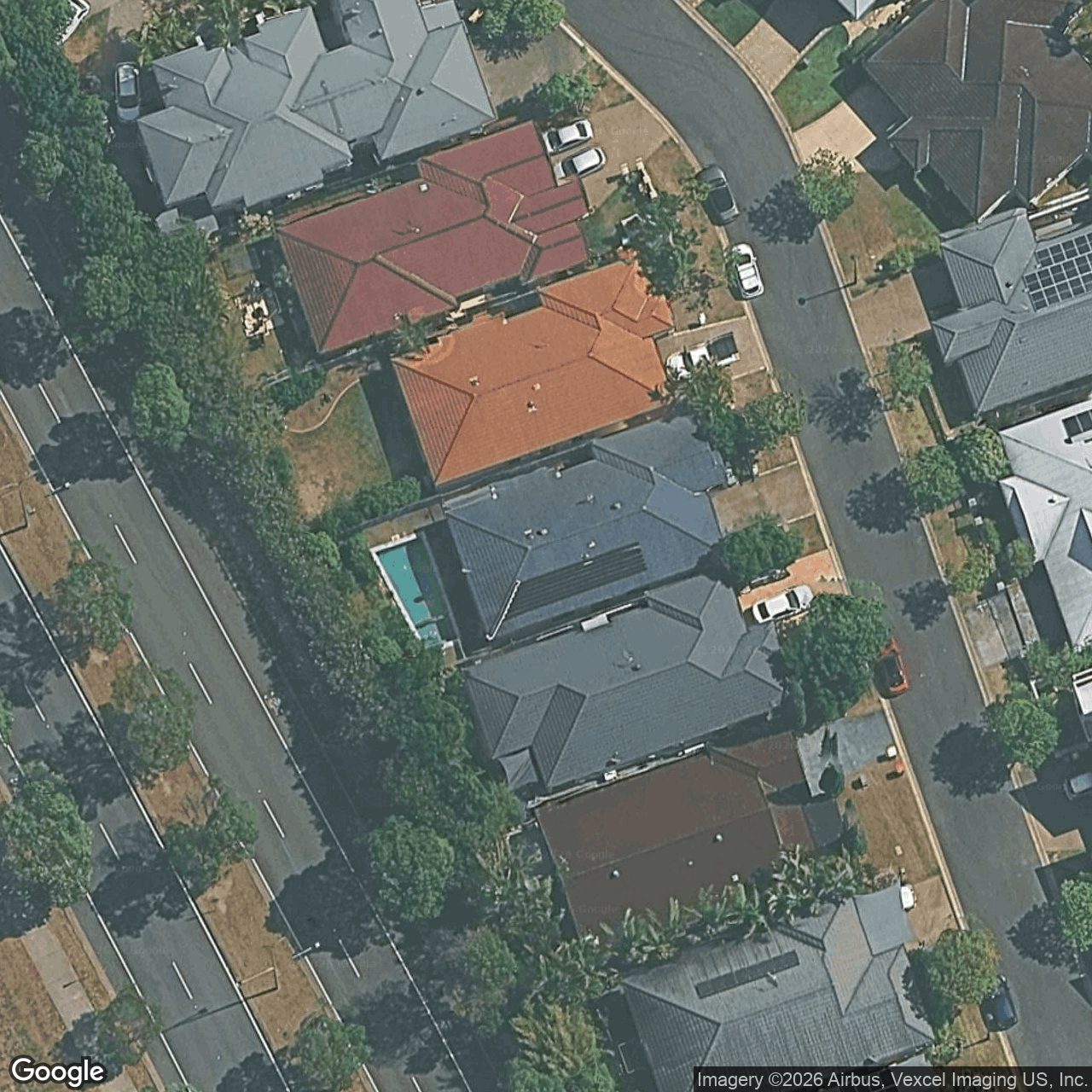 Aerial view of 33 Lantau Crescent, Varsity Lakes QLD 4227