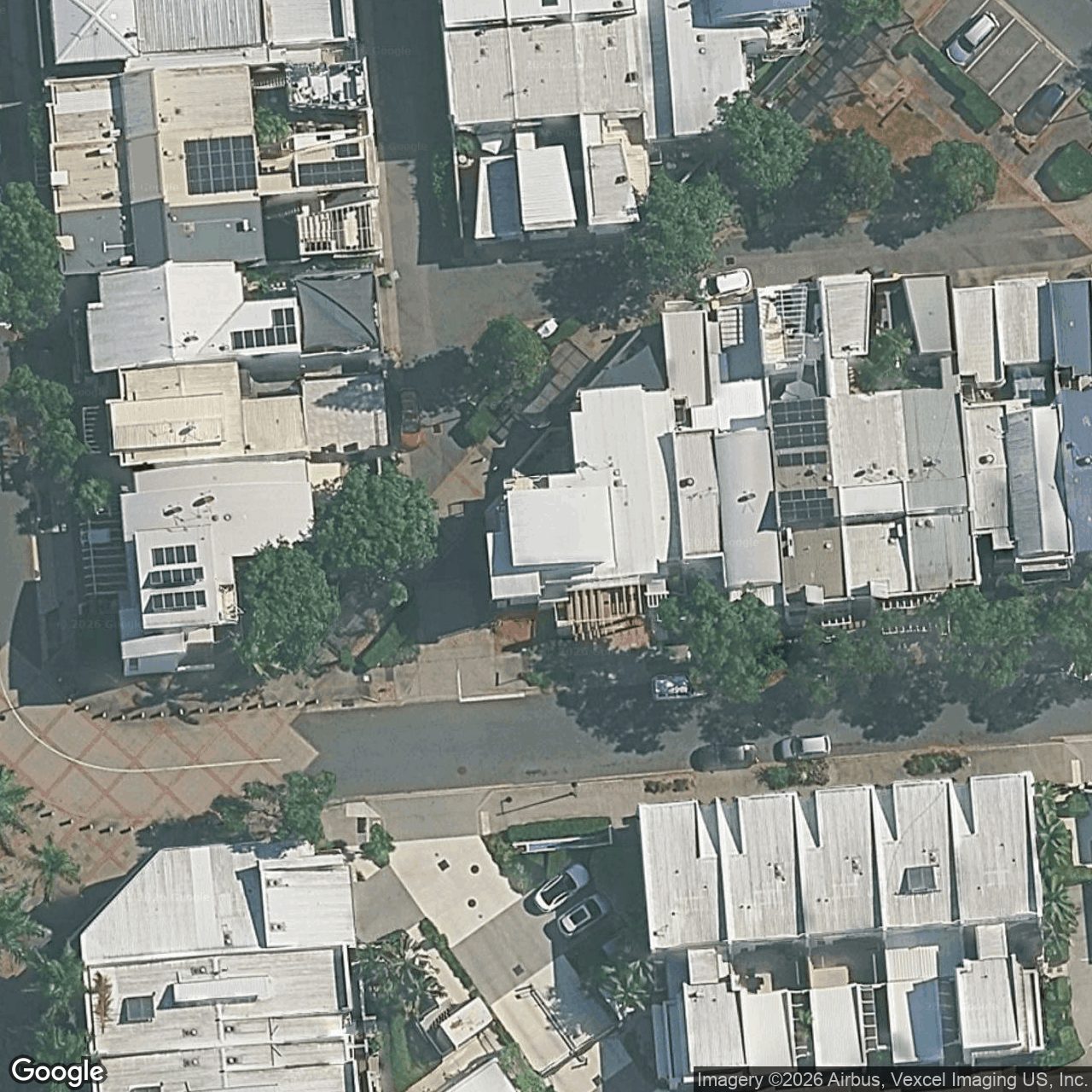 Aerial view of 1/26 Moores Crescent