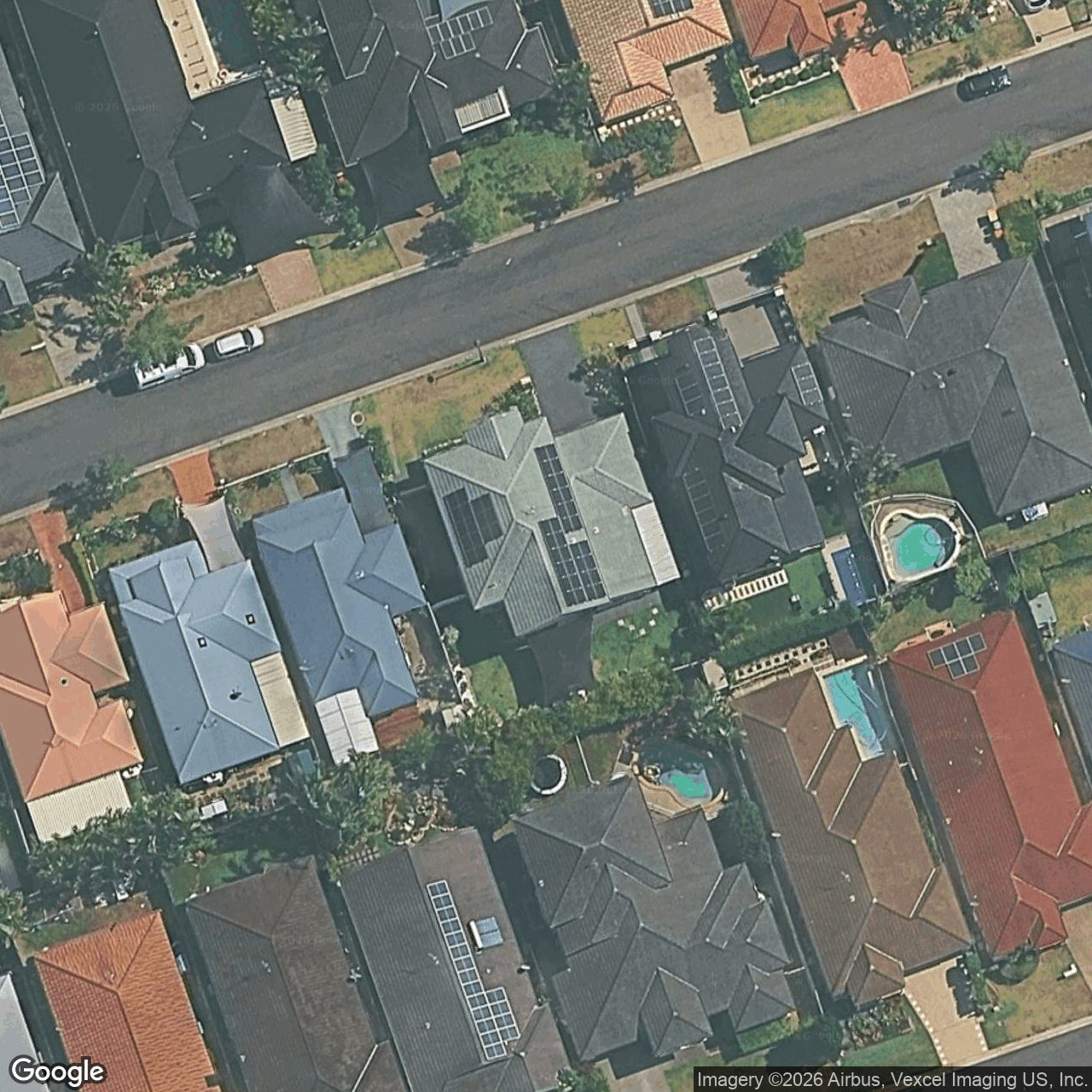 Aerial view of 16 Gerona Circuit, Varsity Lakes QLD 4227