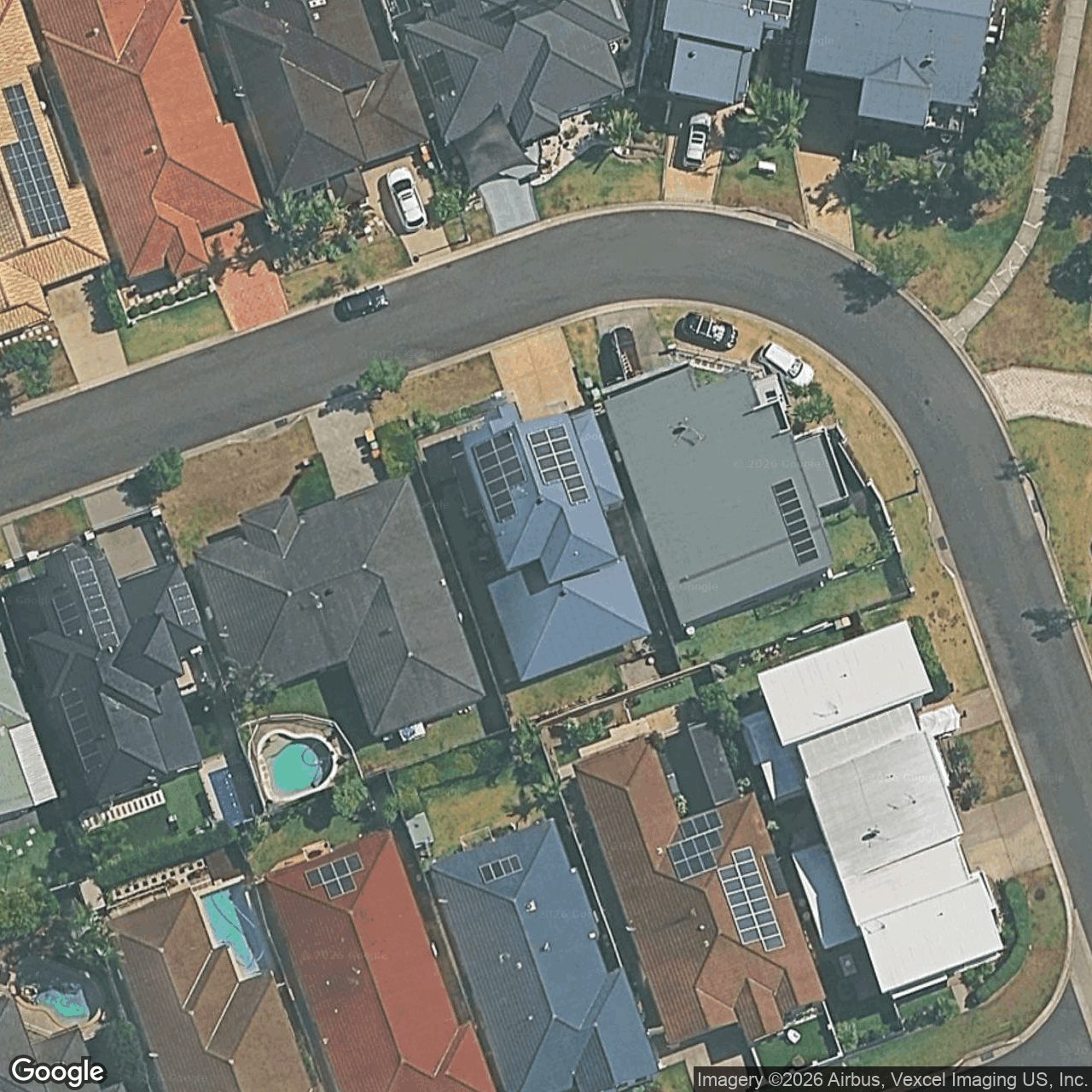 Aerial view of 10 Gerona Circuit, Varsity Lakes QLD 4227
