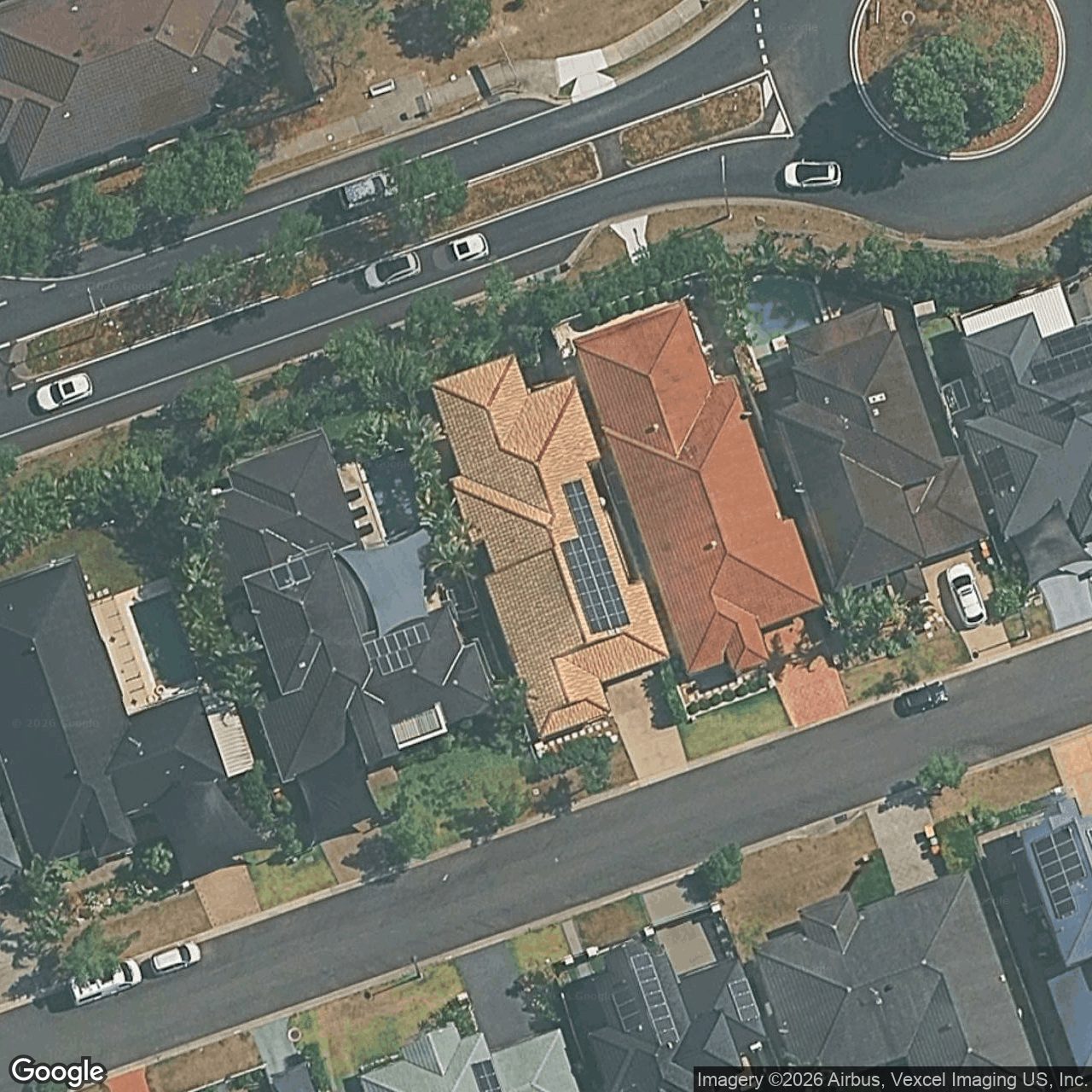 Aerial view of 23 Gerona Circuit, Varsity Lakes QLD 4227
