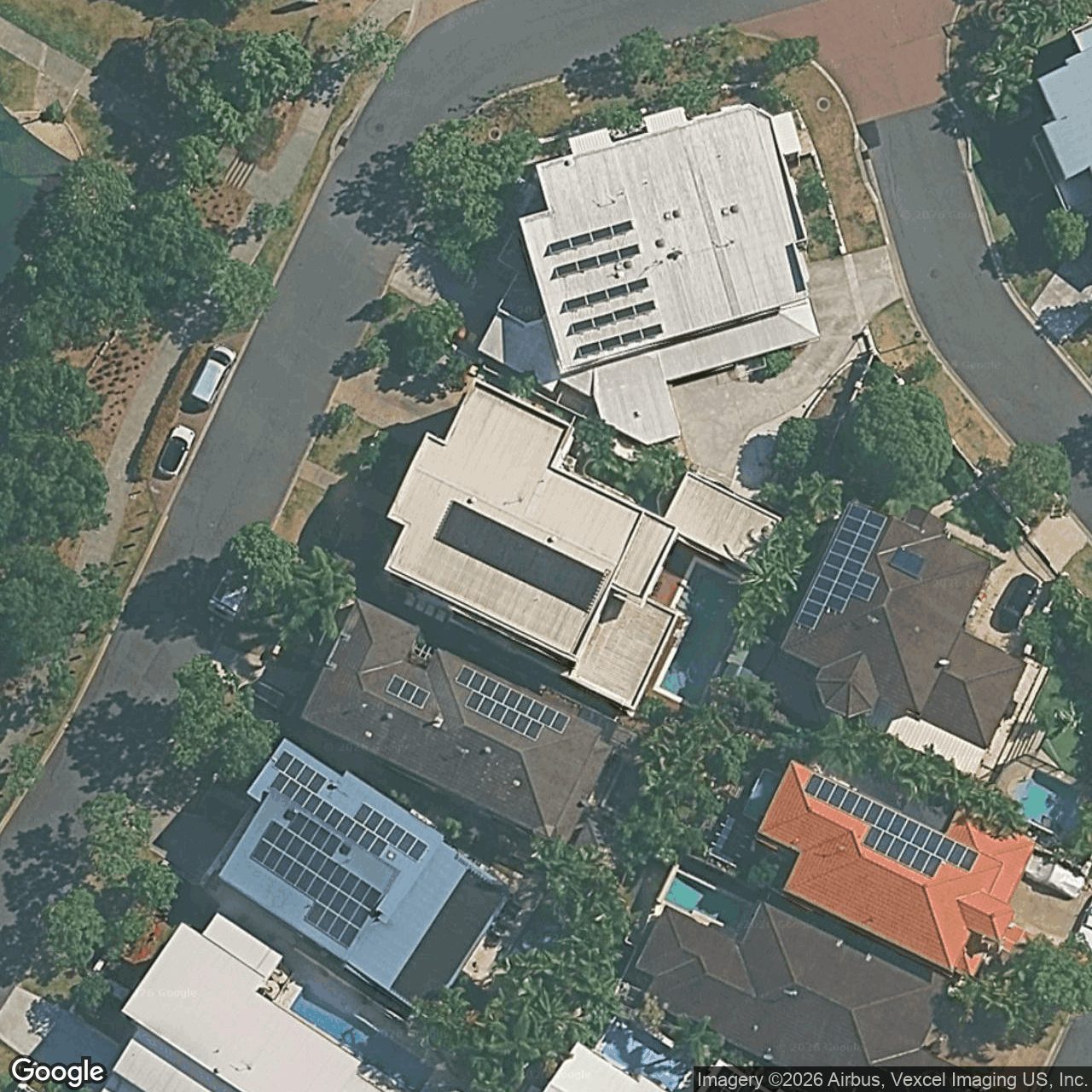 Aerial view of 23 Port Peyra Crescent, Varsity Lakes QLD 4227