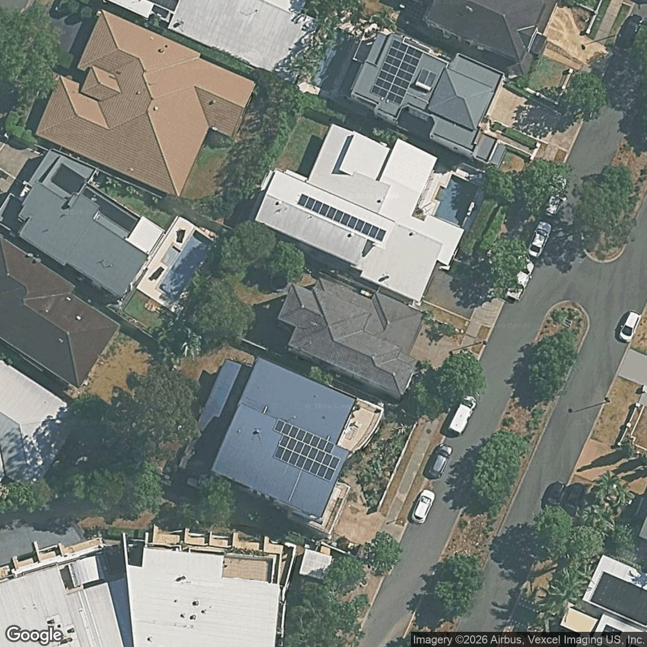 Aerial view of 13 Menton Avenue, Varsity Lakes QLD 4227