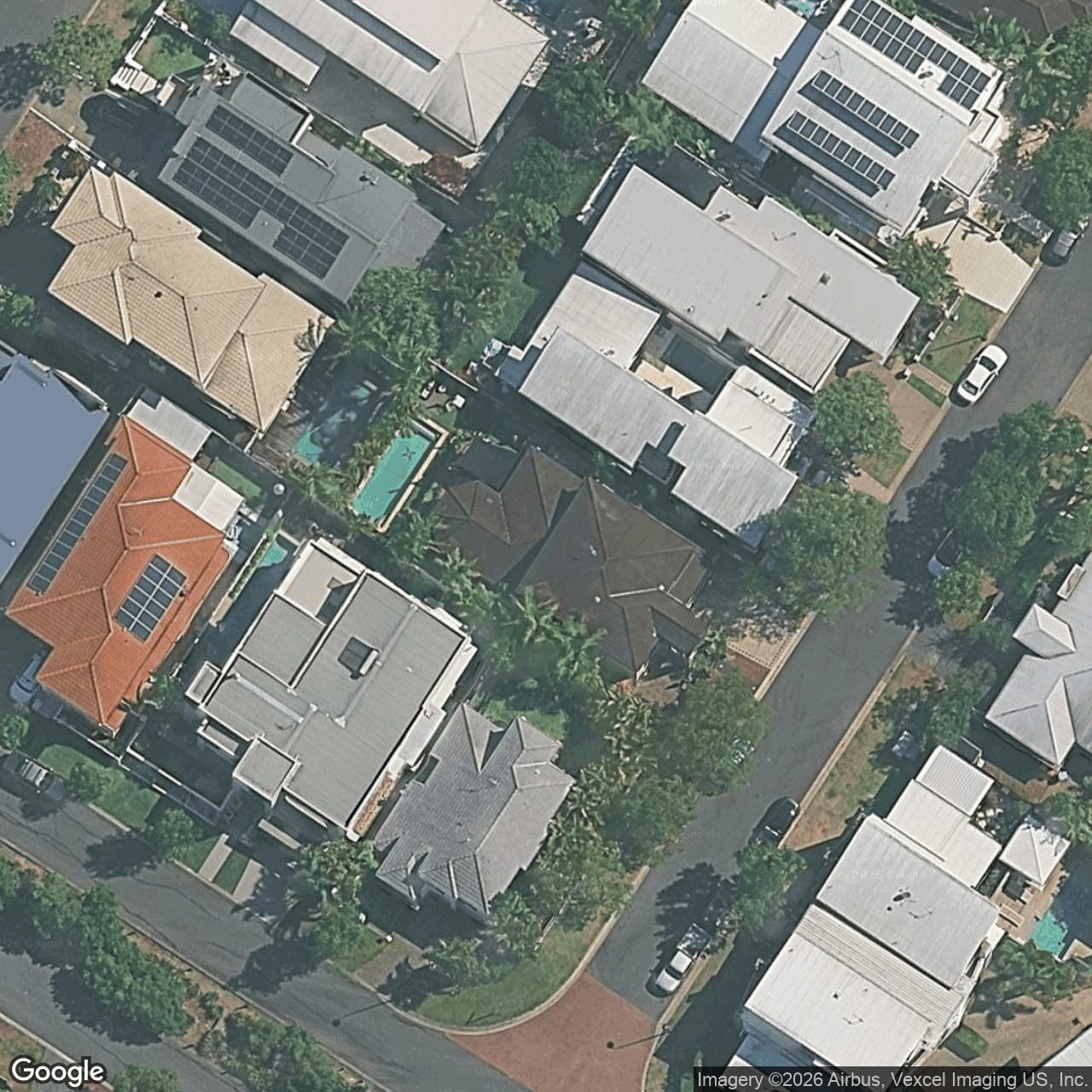 Aerial view of 4 Saint Paul Crescent, Varsity Lakes QLD 4227