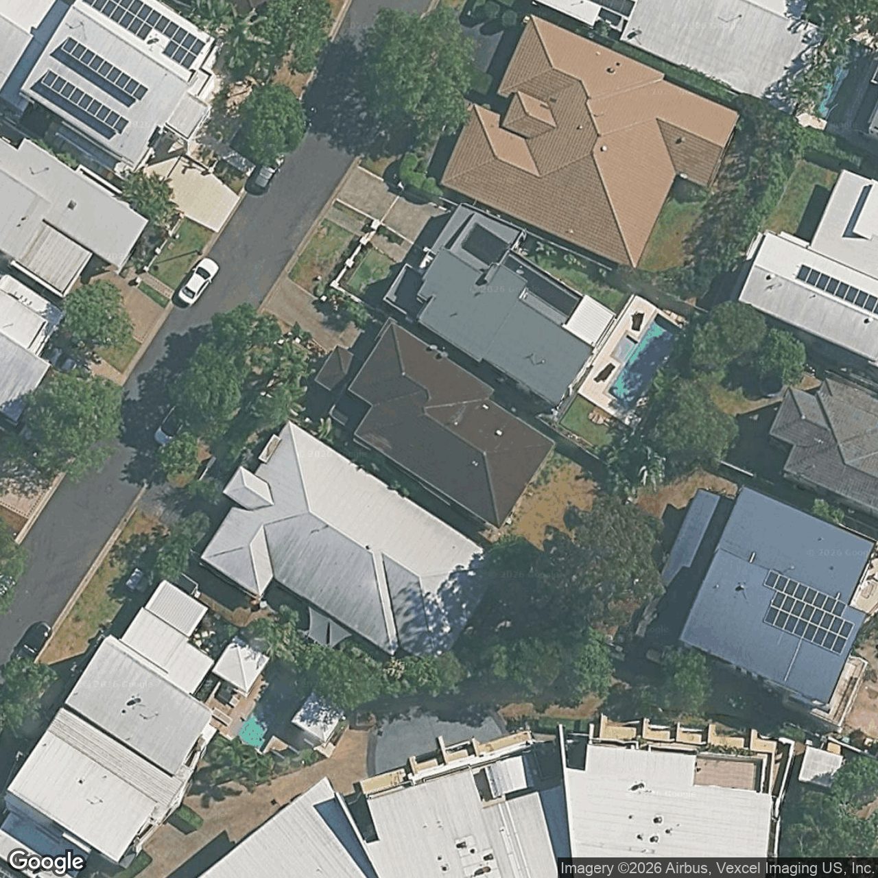 Aerial view of 5 Saint Paul Crescent, Varsity Lakes QLD 4227