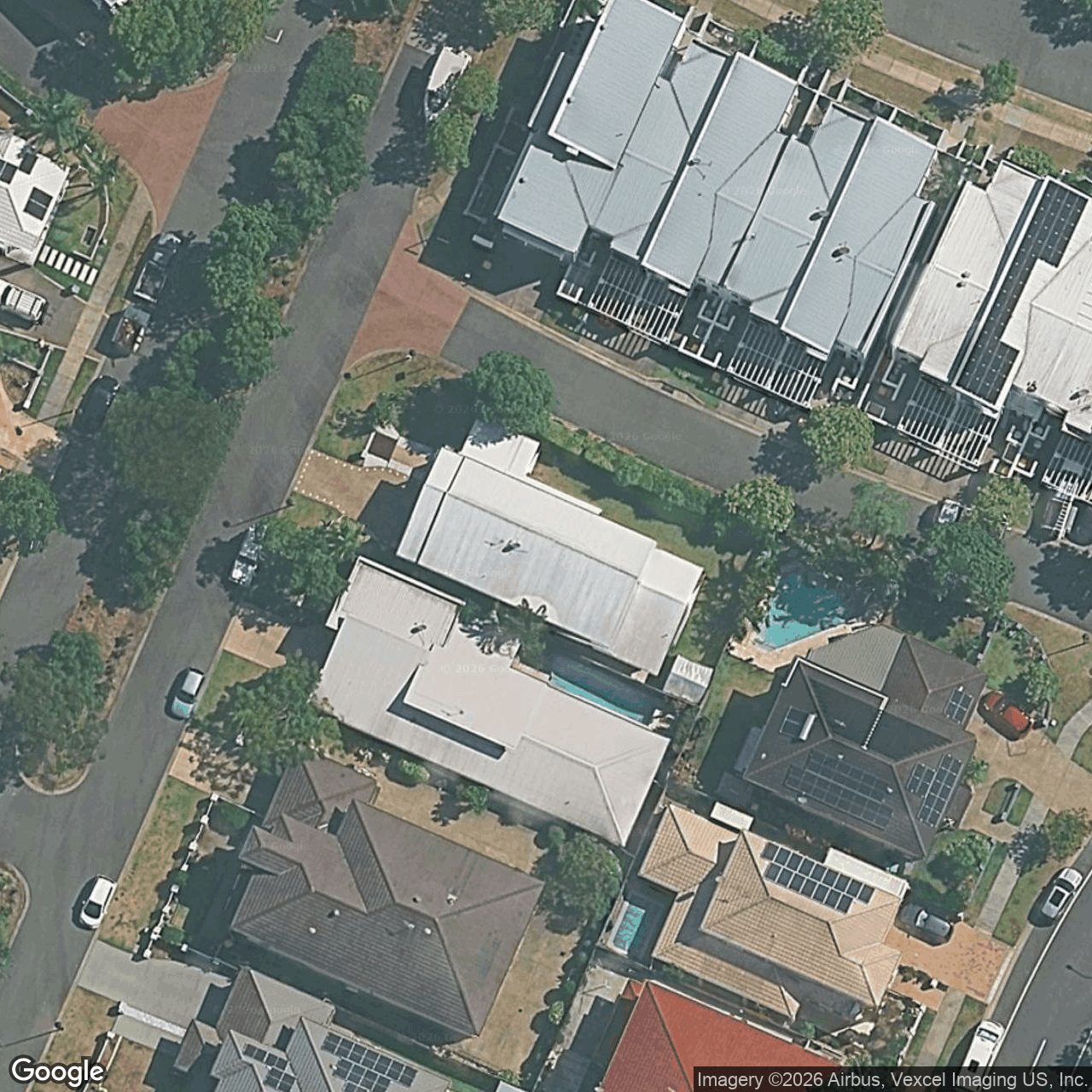 Aerial view of 6 Menton Avenue, Varsity Lakes QLD 4227