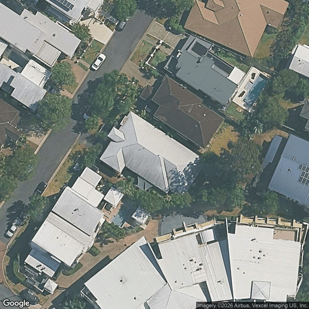 Aerial view of 3 Saint Paul Crescent, Varsity Lakes QLD 4227