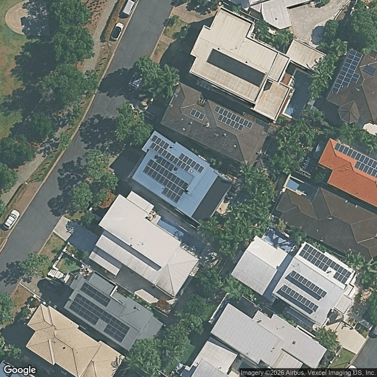Aerial view of 19 Port Peyra Crescent, Varsity Lakes QLD 4227