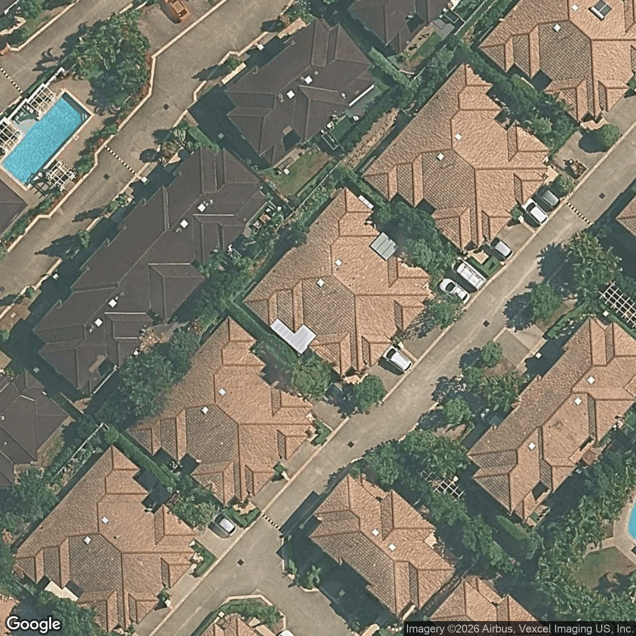 Aerial view of 24/5 Assembly Drive