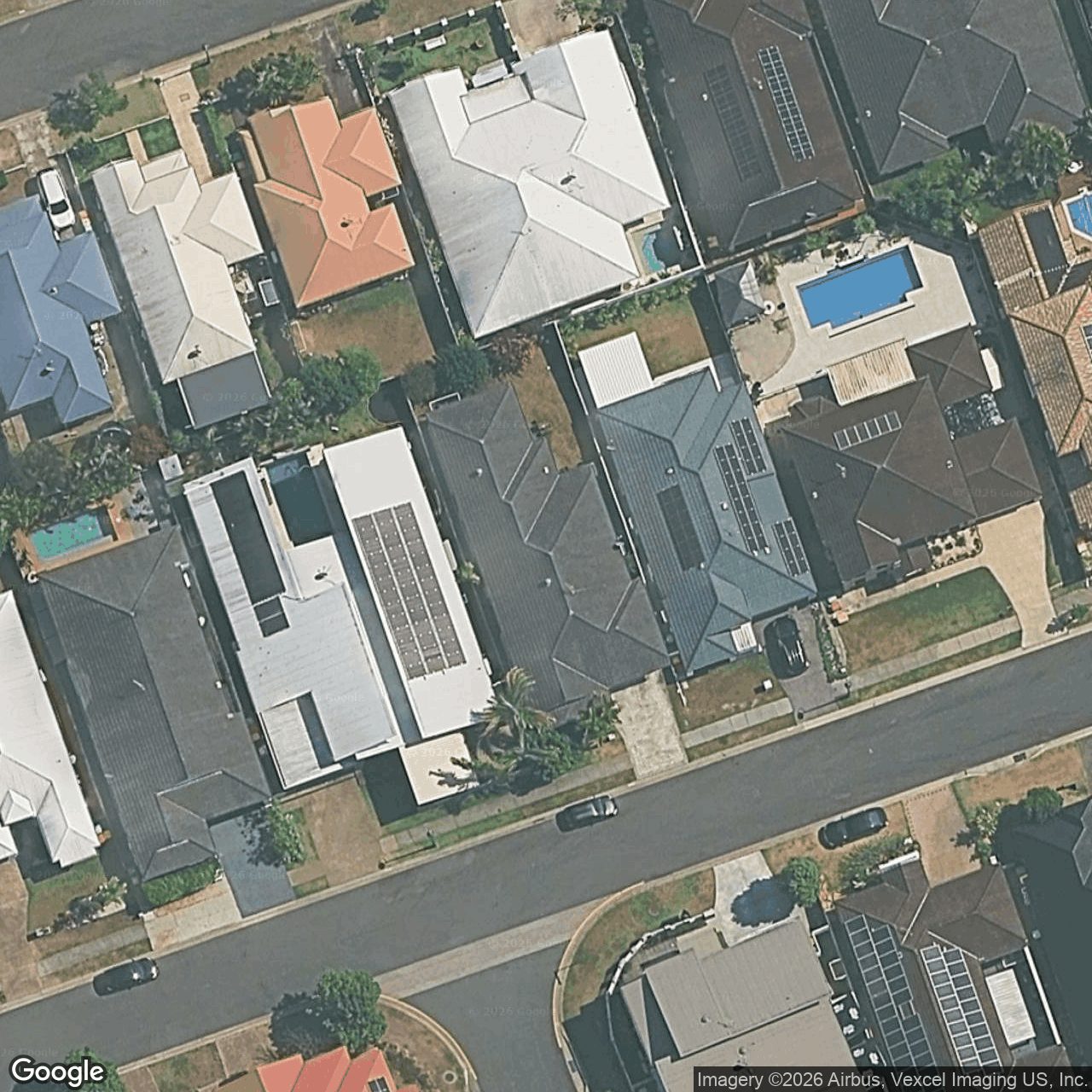 Aerial view of 17 Palma Crescent, Varsity Lakes QLD 4227