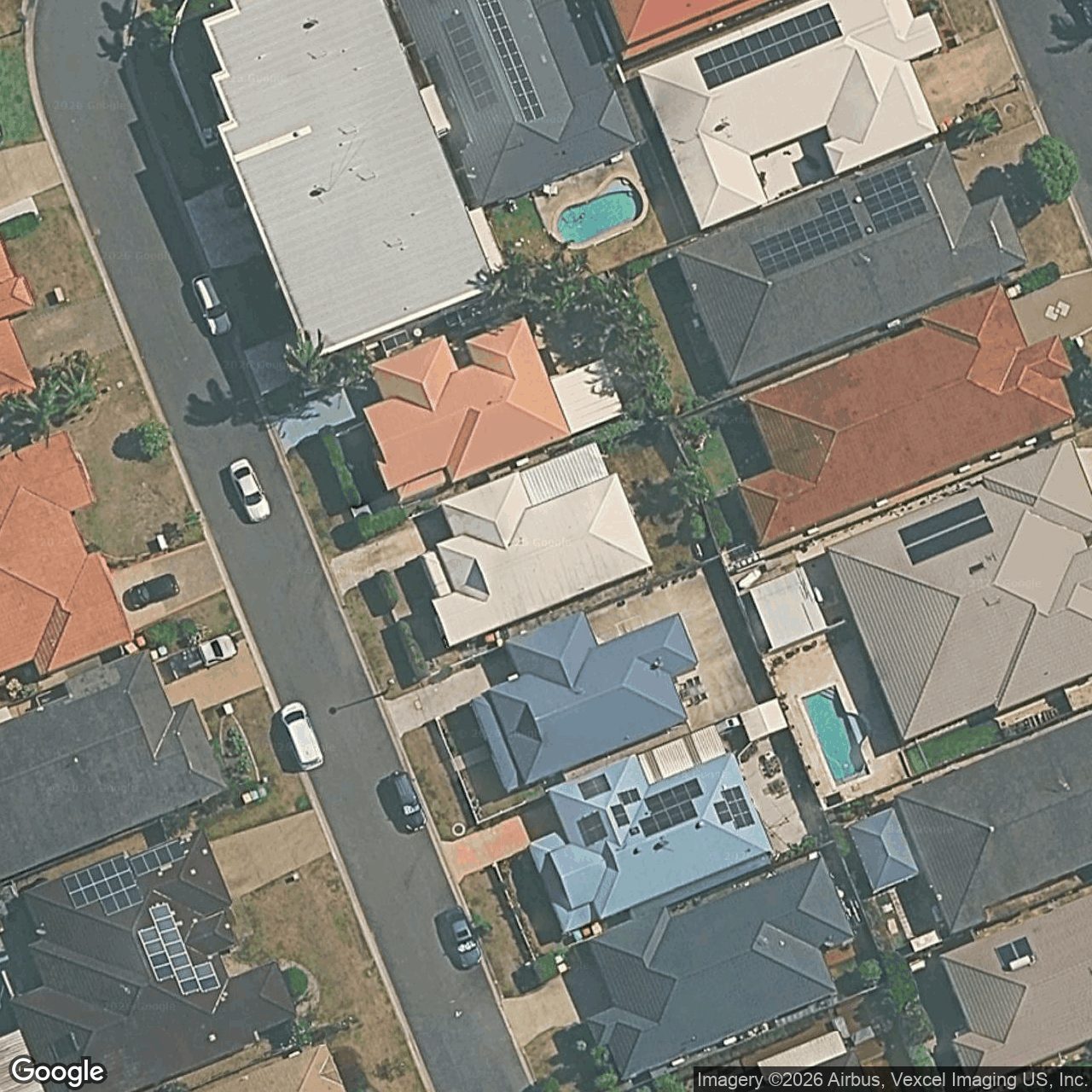 Aerial view of 32 Palma Crescent, Varsity Lakes QLD 4227