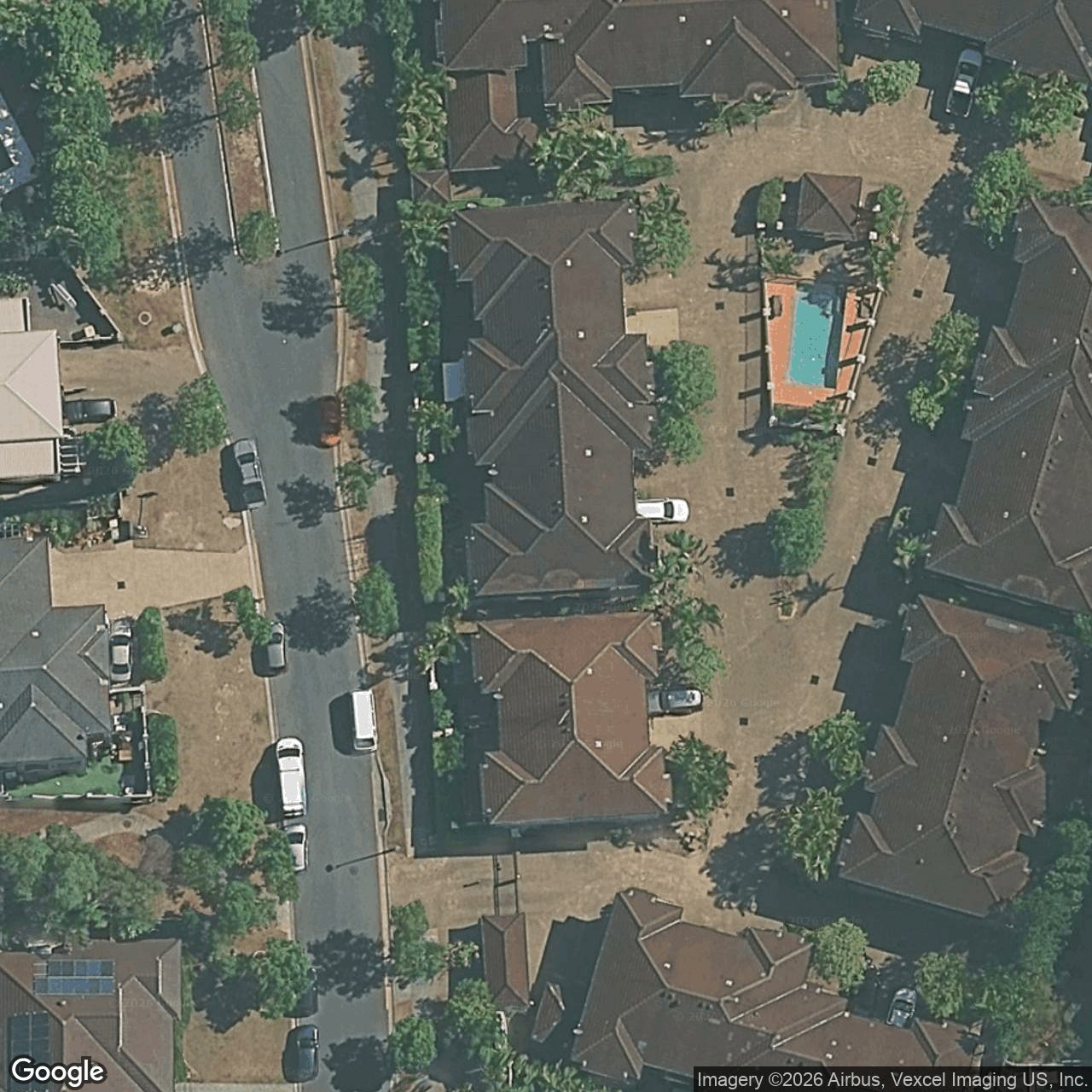 Aerial view of 2 North Shore Avenue, Varsity Lakes QLD 4227