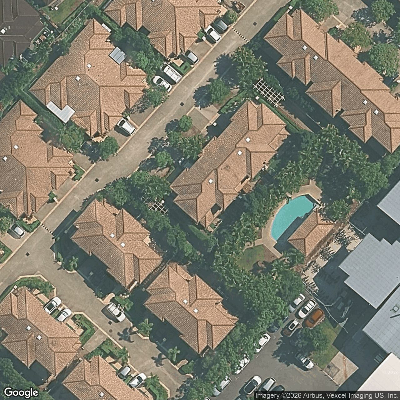Aerial view of 11/5 Assembly Drive