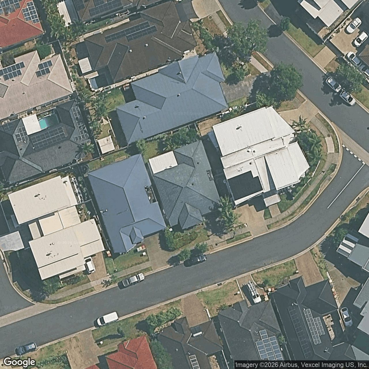 Aerial view of 3 Palma Crescent, Varsity Lakes QLD 4227