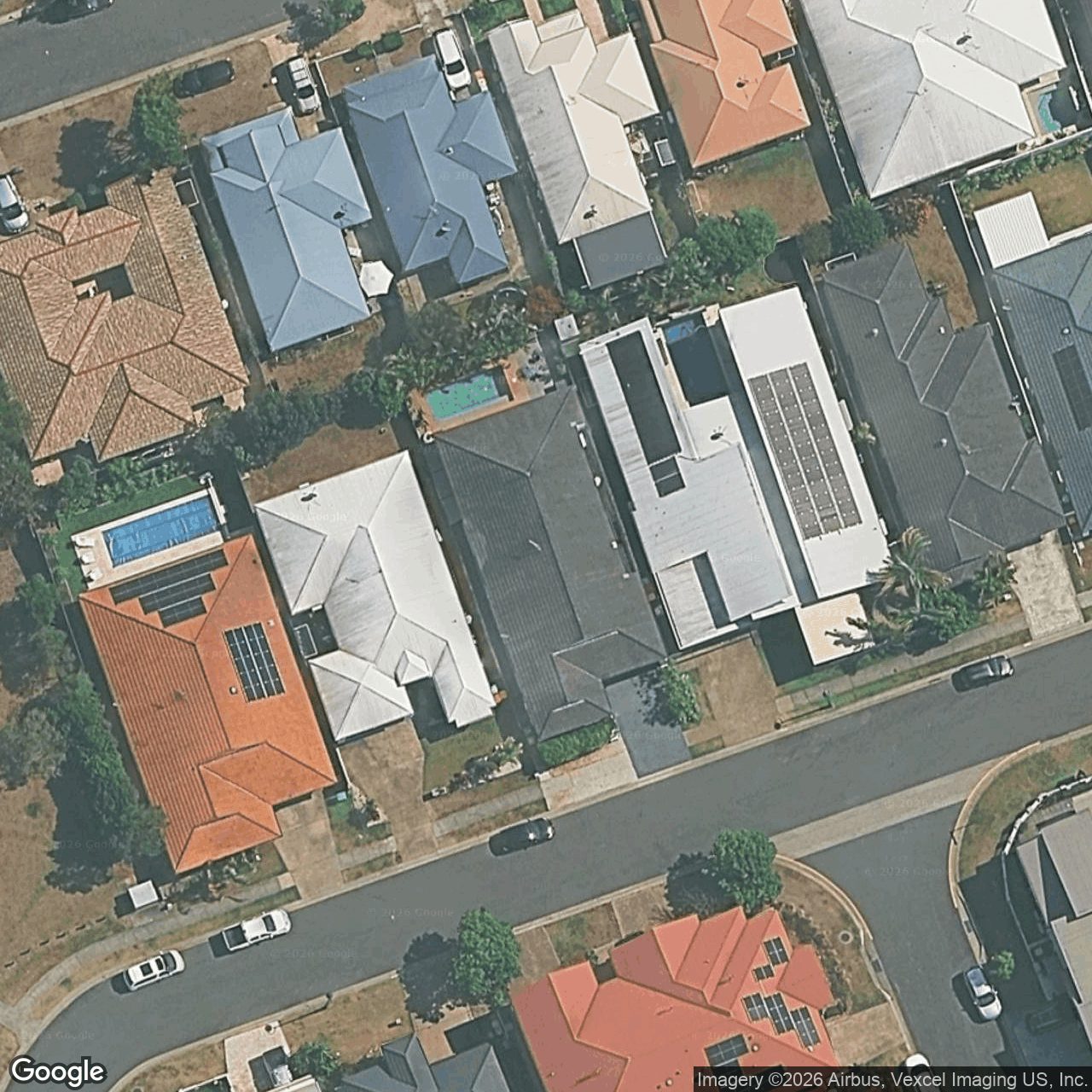 Aerial view of 21 Palma Crescent, Varsity Lakes QLD 4227