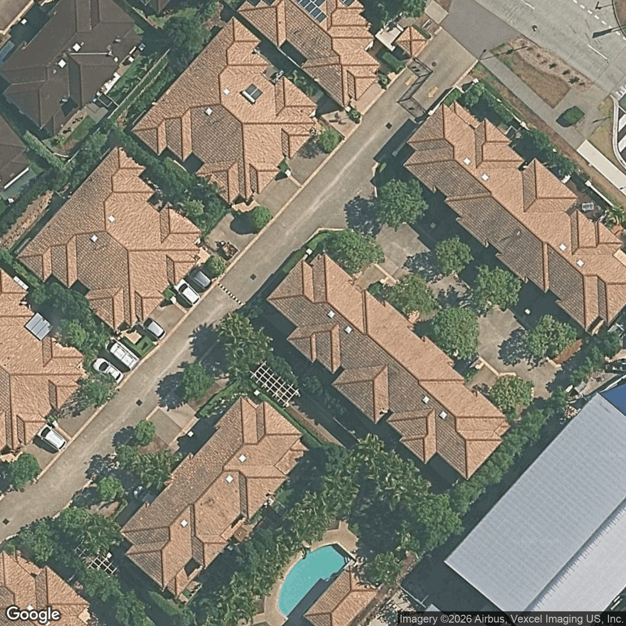 Aerial view of 8/5 Assembly Drive