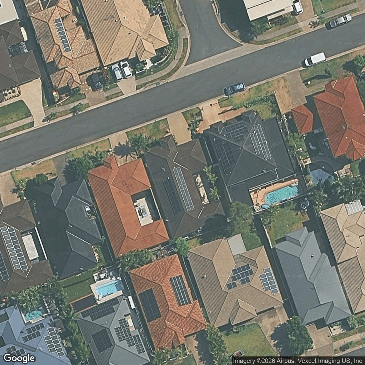 Aerial view of 14 Palma Crescent, Varsity Lakes QLD 4227