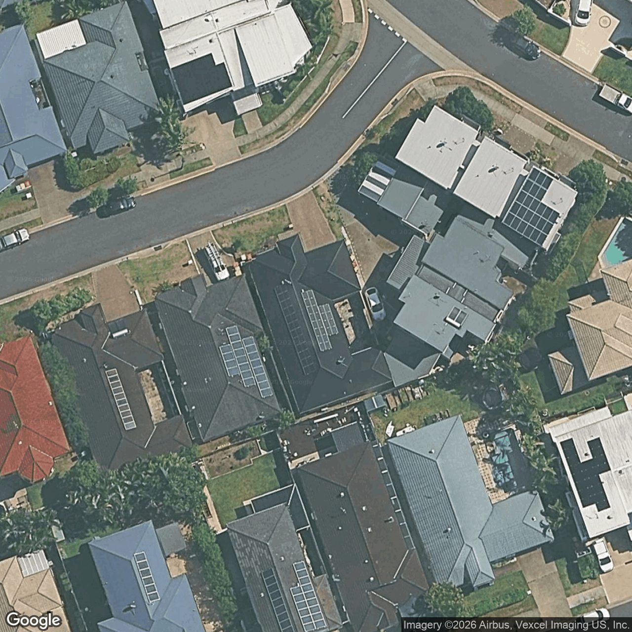 Aerial view of 4 Palma Crescent, Varsity Lakes QLD 4227