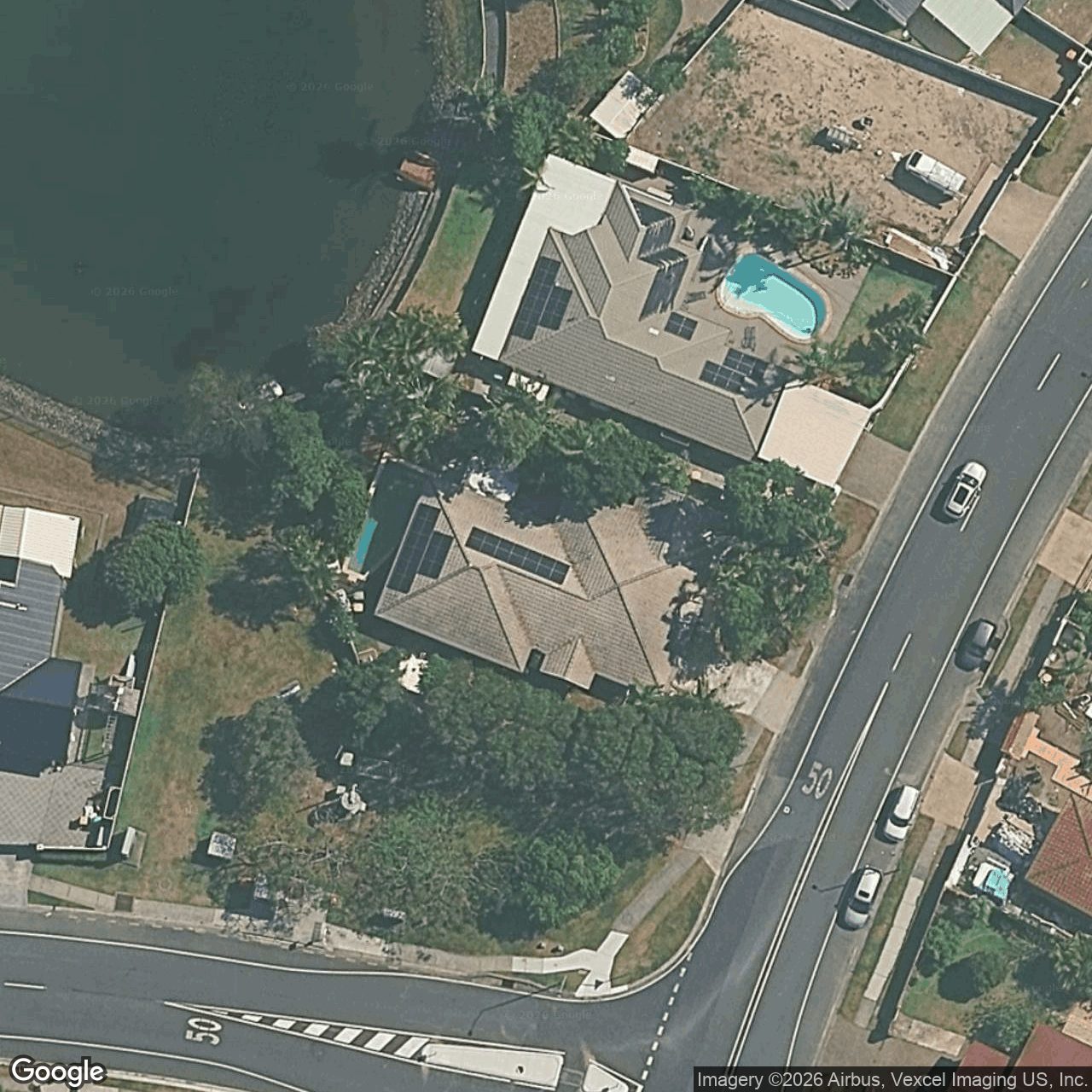 Aerial view of 41 Silvabank Drive, Varsity Lakes QLD 4227