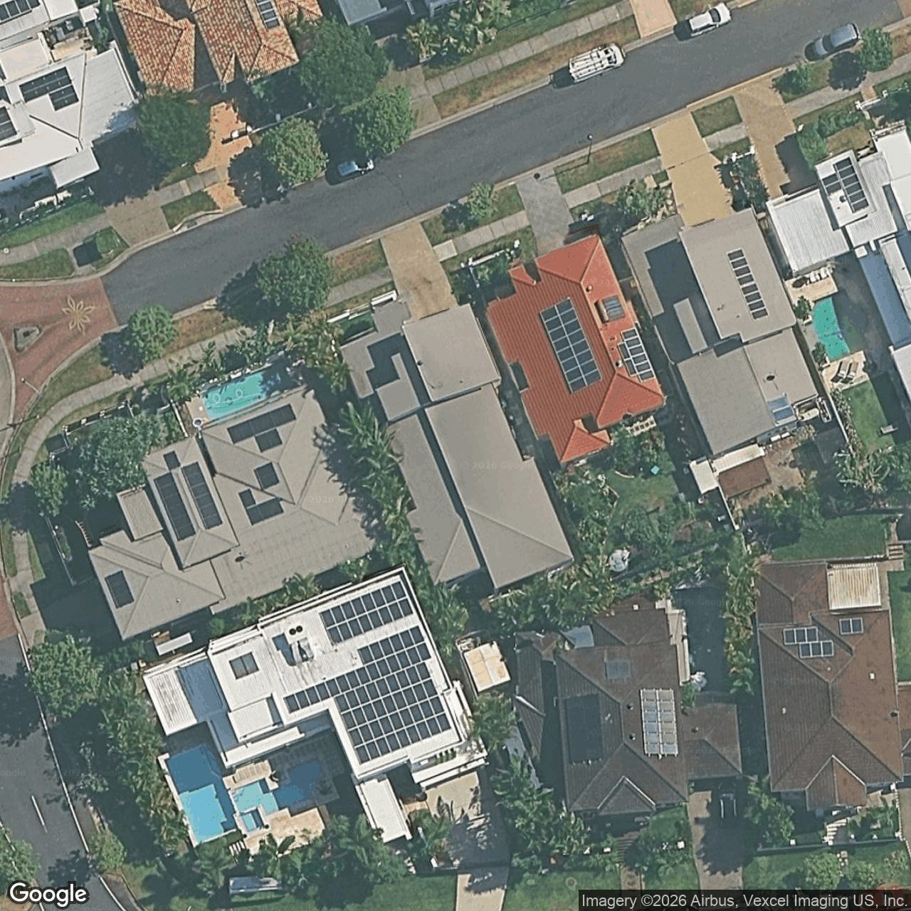 Aerial view of 3 Cezaire Avenue, Varsity Lakes QLD 4227