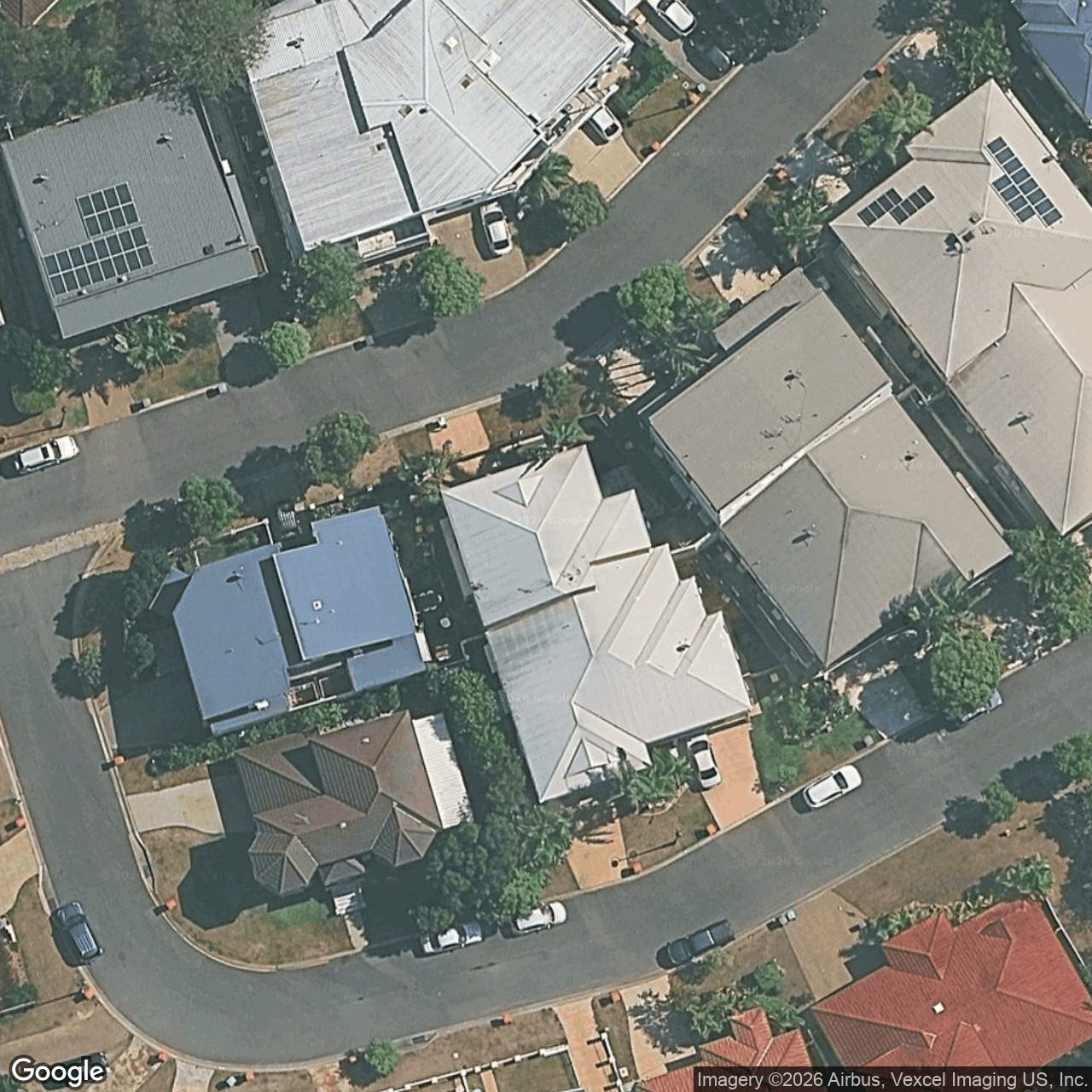 Aerial view of 1/7 Mapleton Circuit