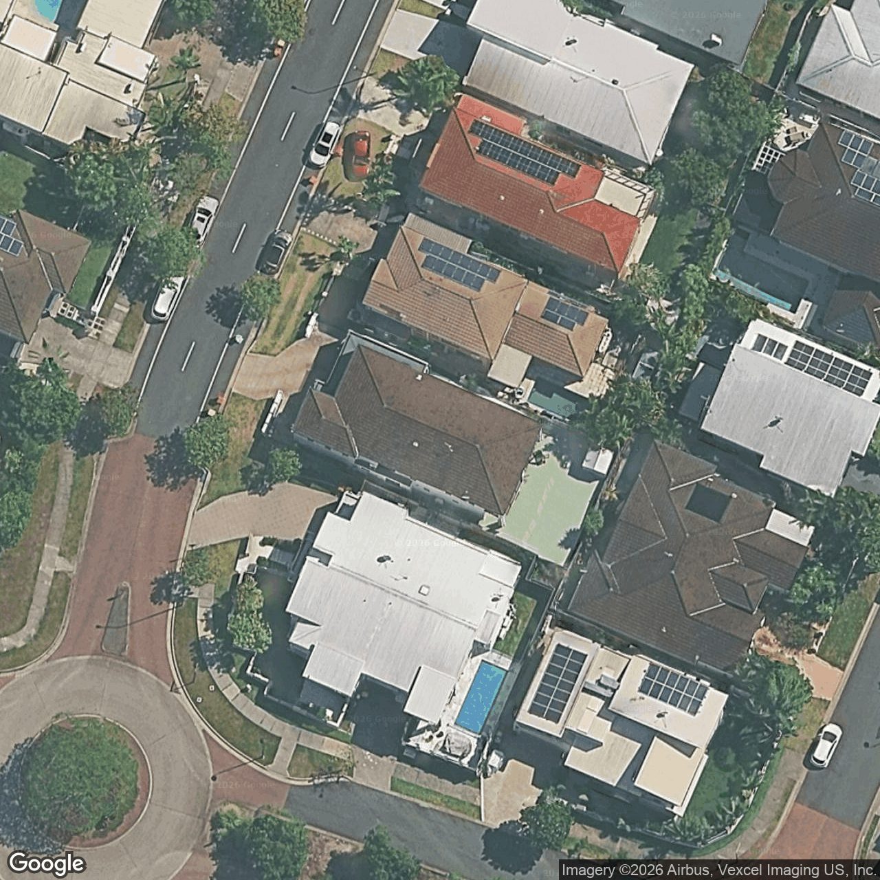 Aerial view of 63 Azzurra Drive, Varsity Lakes QLD 4227
