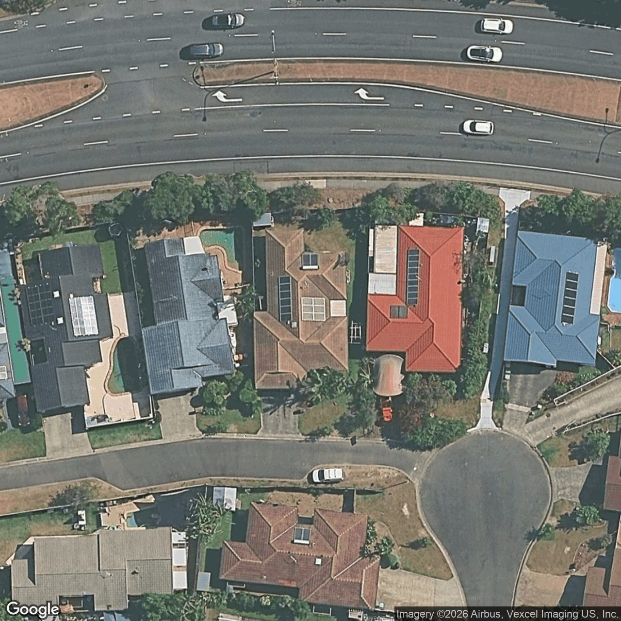 Aerial view of 30 Pristine Court, Varsity Lakes QLD 4227