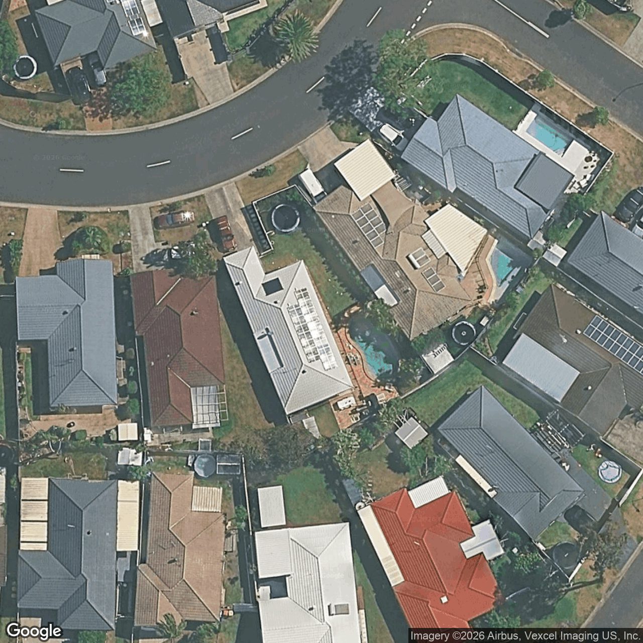 Aerial view of 18 Roundelay Drive, Varsity Lakes QLD 4227