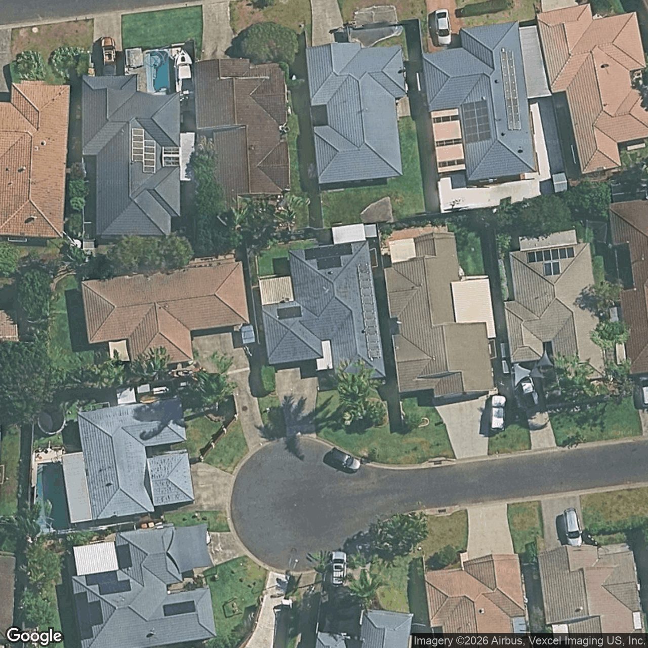 Aerial view of 45 Roundelay Drive, Varsity Lakes QLD 4227
