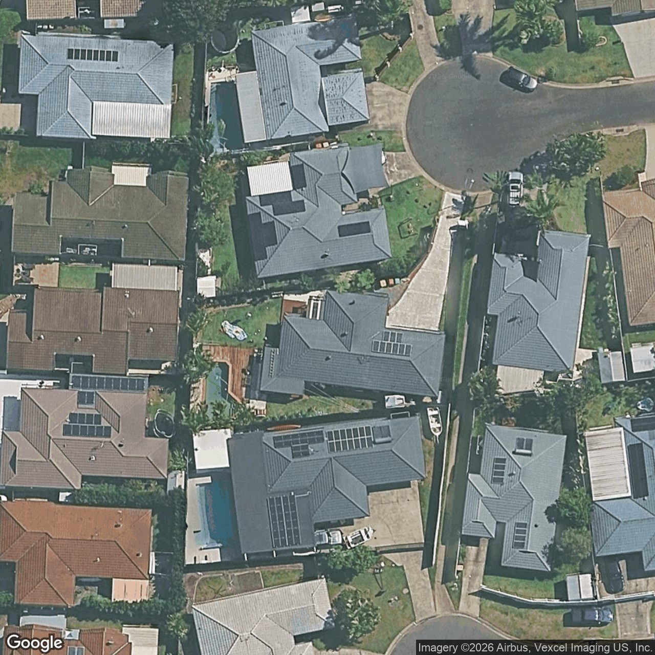 Aerial view of 62 Roundelay Drive, Varsity Lakes QLD 4227