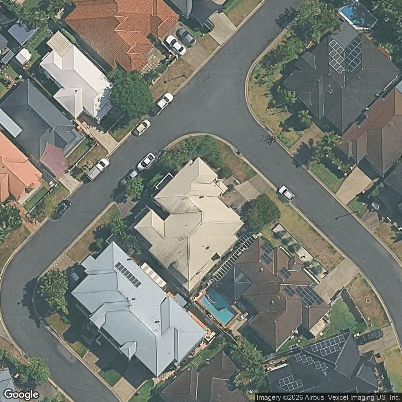 Aerial view of 3/1 Bergamo Drive
