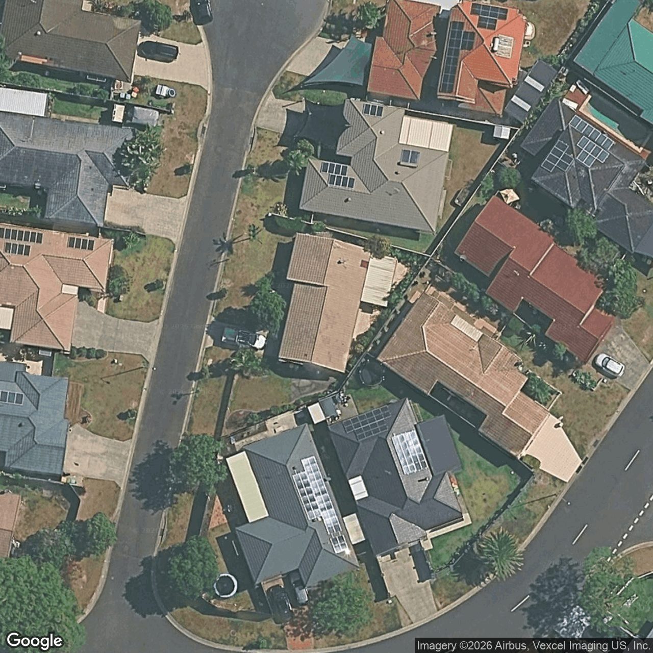 Aerial view of 3 Carla Court, Varsity Lakes QLD 4227