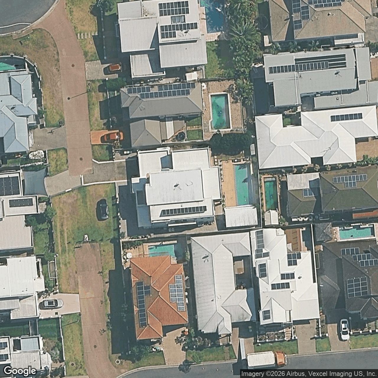 Aerial view of 6 Giardino Lane, Varsity Lakes QLD 4227