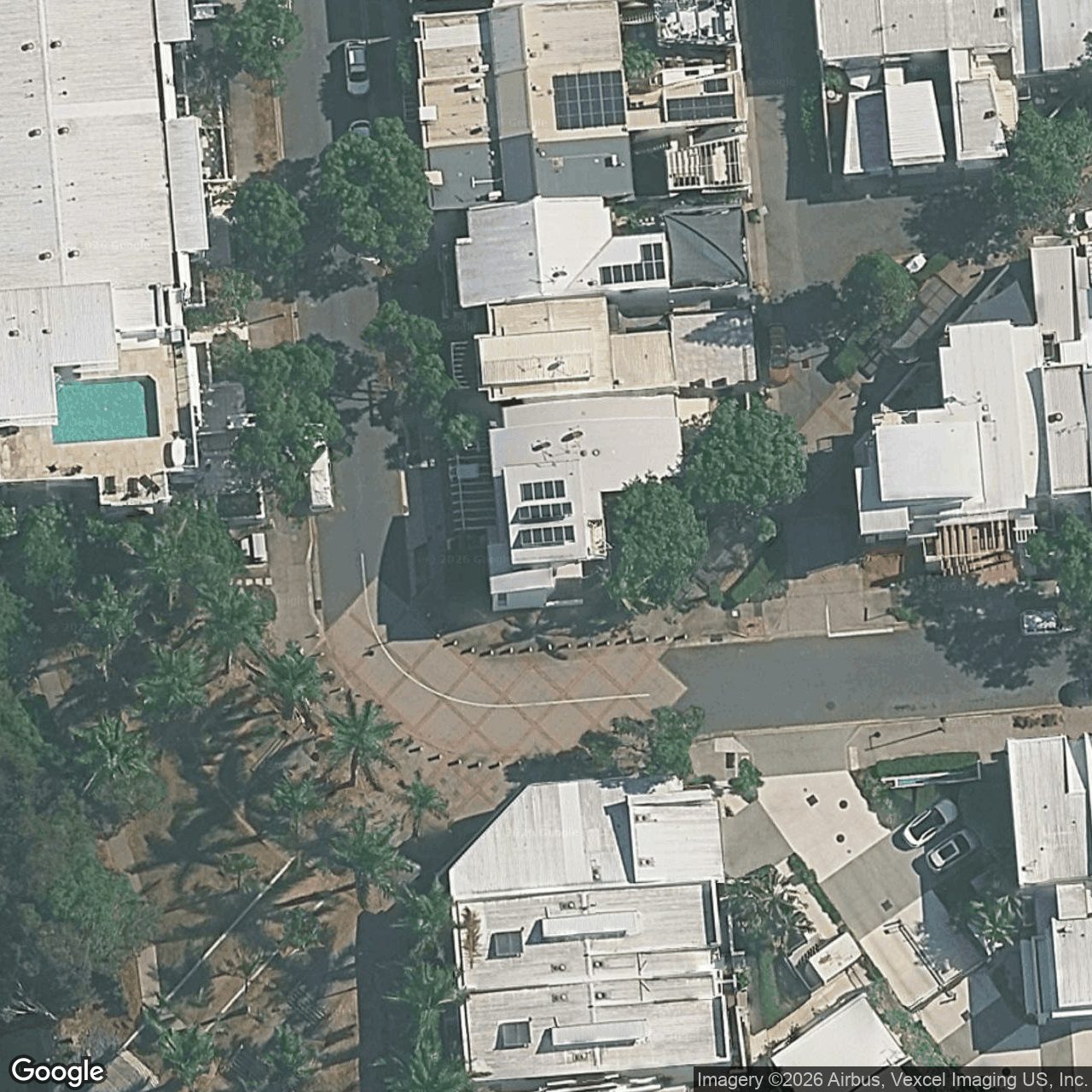 Aerial view of 1/22 Moores Crescent