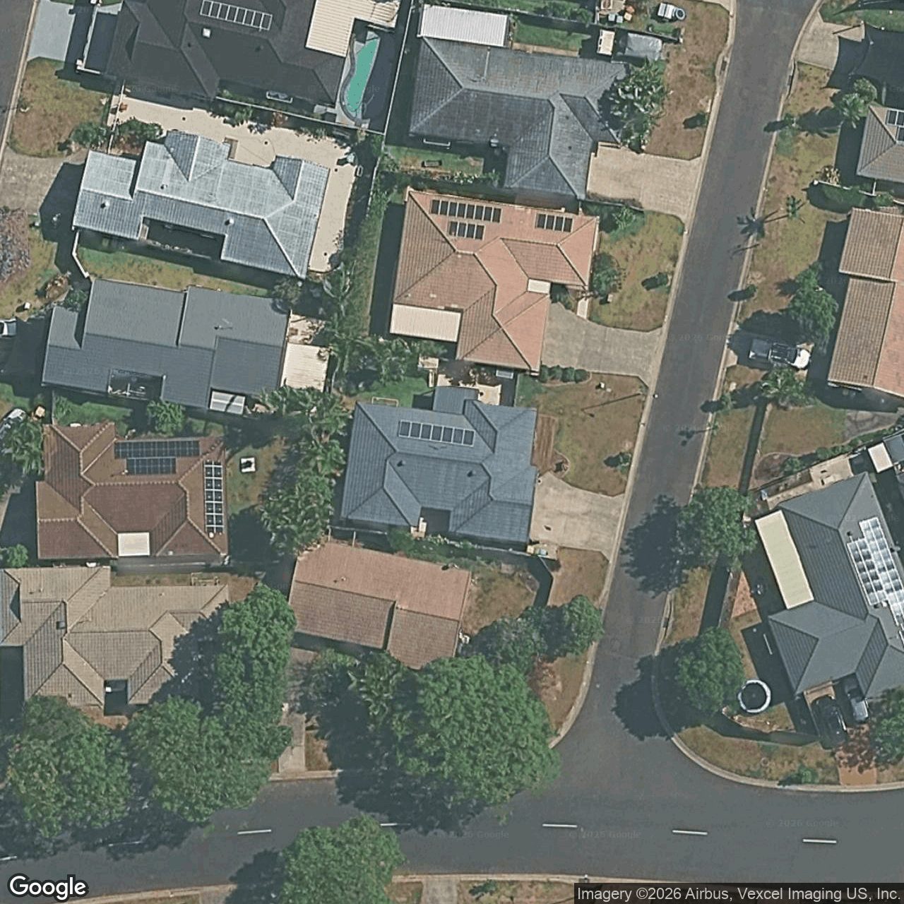 Aerial view of 4 Carla Court, Varsity Lakes QLD 4227