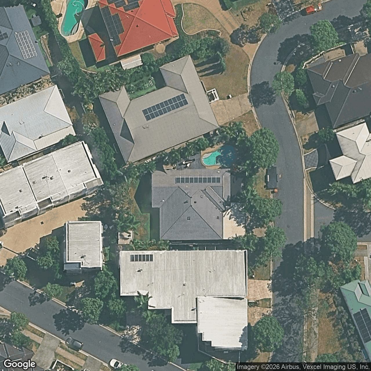 Aerial view of 4 Castello Circuit, Varsity Lakes QLD 4227