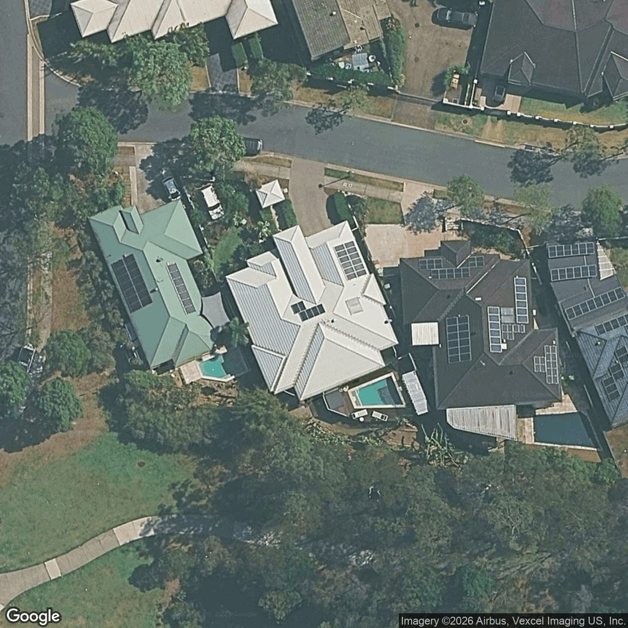 Aerial view of 50 Castello Circuit, Varsity Lakes QLD 4227