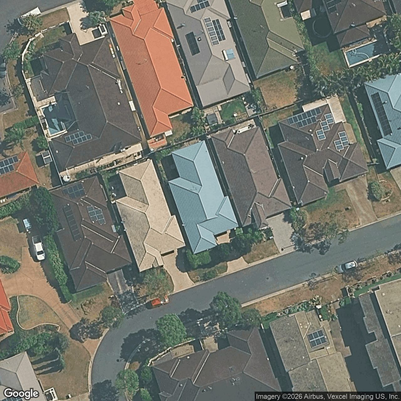 Aerial view of 16 Castello Circuit, Varsity Lakes QLD 4227