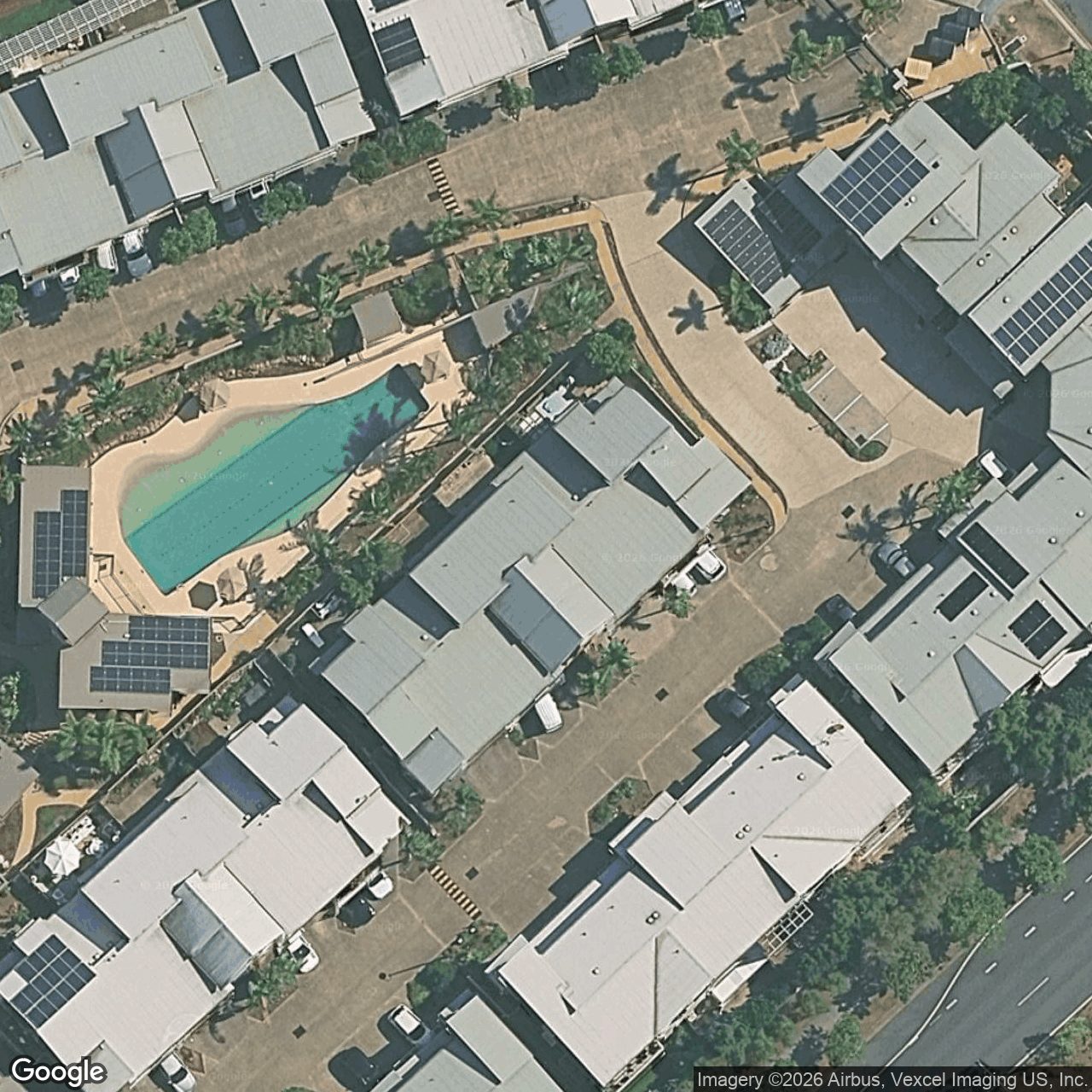 Aerial view of 22/19 Carina Peak Drive