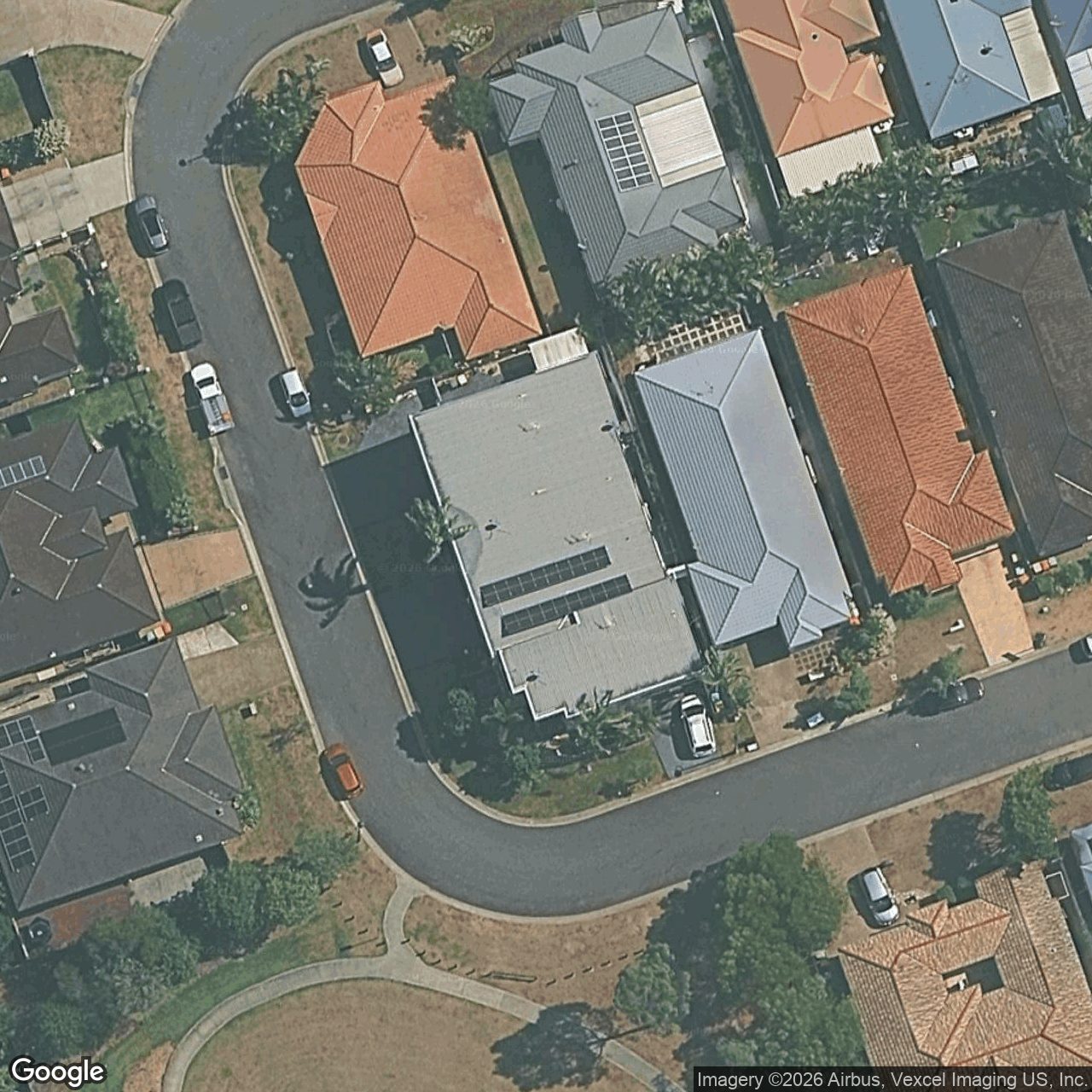 Aerial view of 28 Gerona Circuit, Varsity Lakes QLD 4227