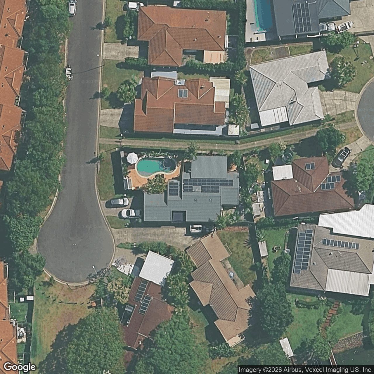 Aerial view of 38 Regensberg Close, Varsity Lakes QLD 4227
