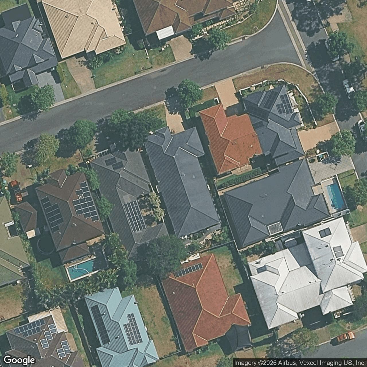 Aerial view of 4 Andorra Place, Varsity Lakes QLD 4227