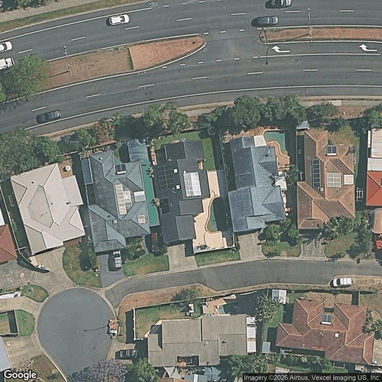 Aerial view of 17 Pascali Court, Varsity Lakes QLD 4227