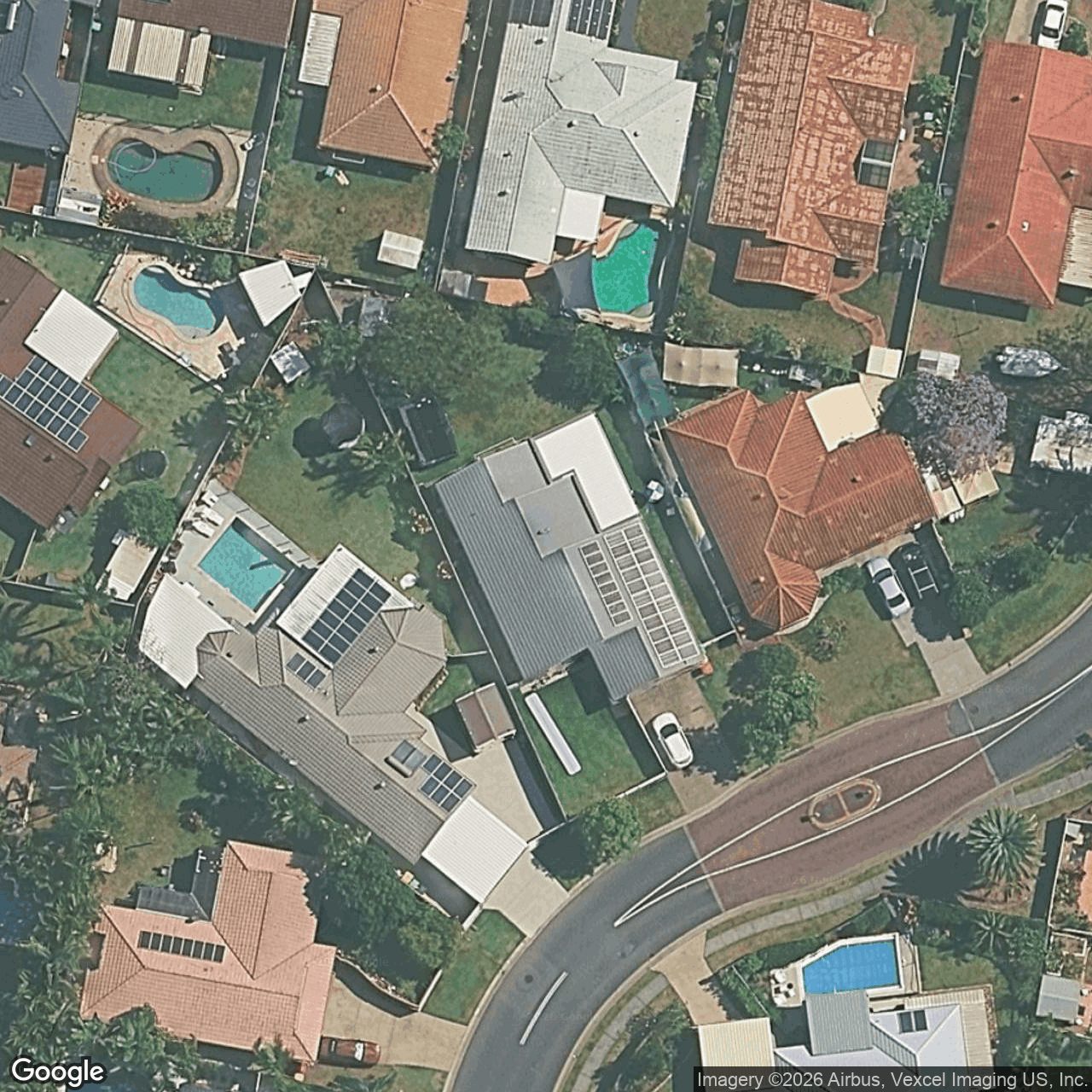 Aerial view of 5 Yodelay Street, Varsity Lakes QLD 4227