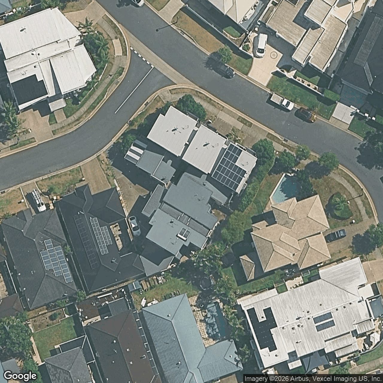 Aerial view of 1/2 Palma Crescent