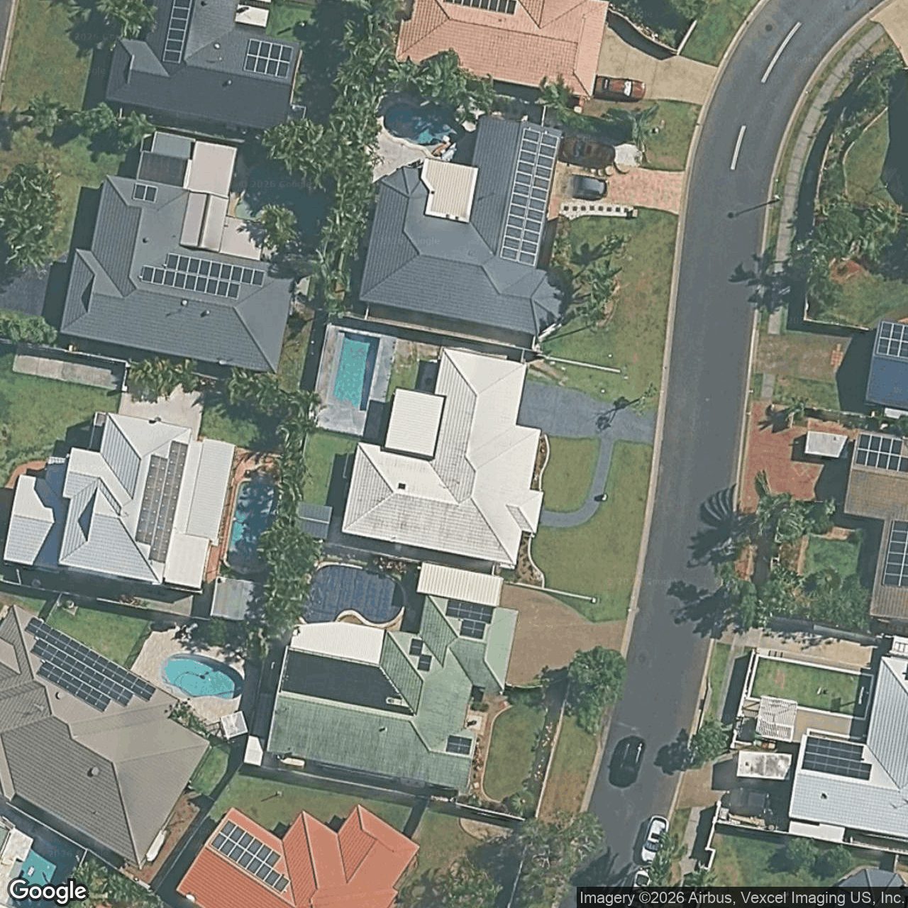 Aerial view of 13 Yodelay Street, Varsity Lakes QLD 4227