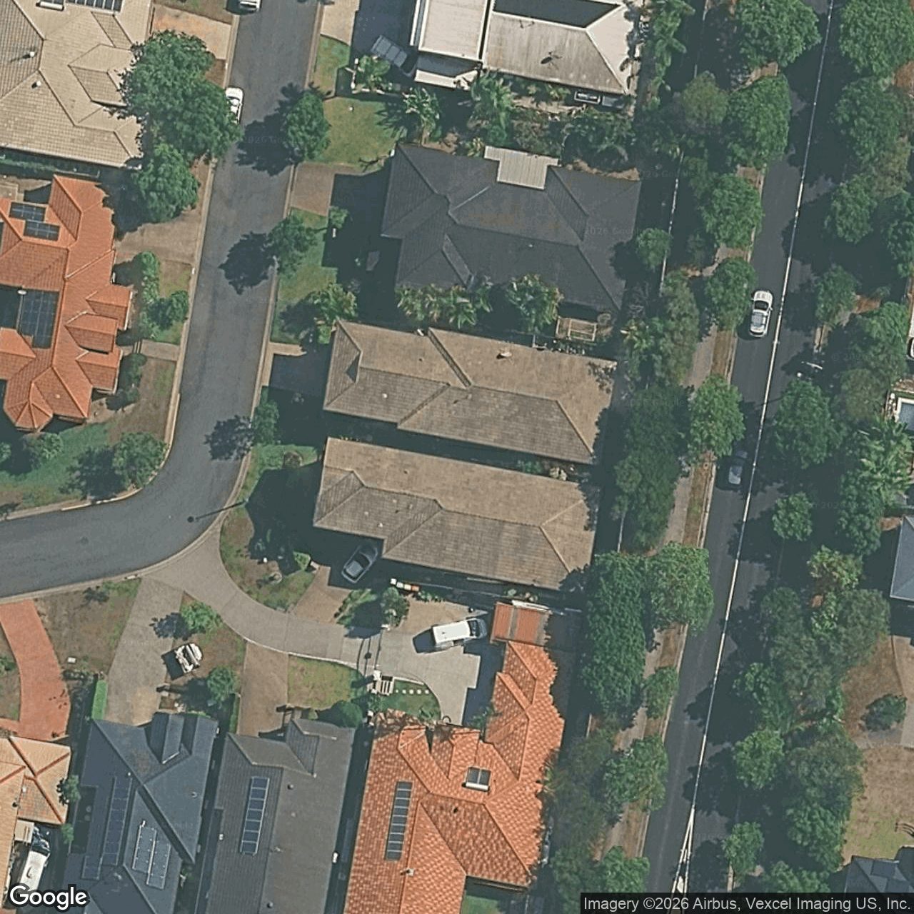 Aerial view of 9 Kodiak Drive, Varsity Lakes QLD 4227