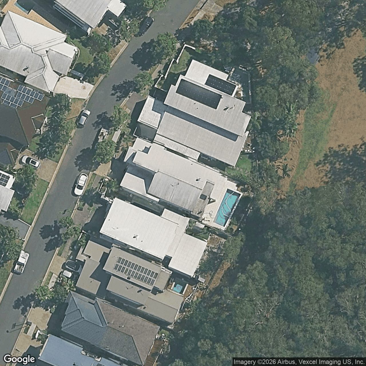 Aerial view of 8 Moyenne Crescent, Varsity Lakes QLD 4227