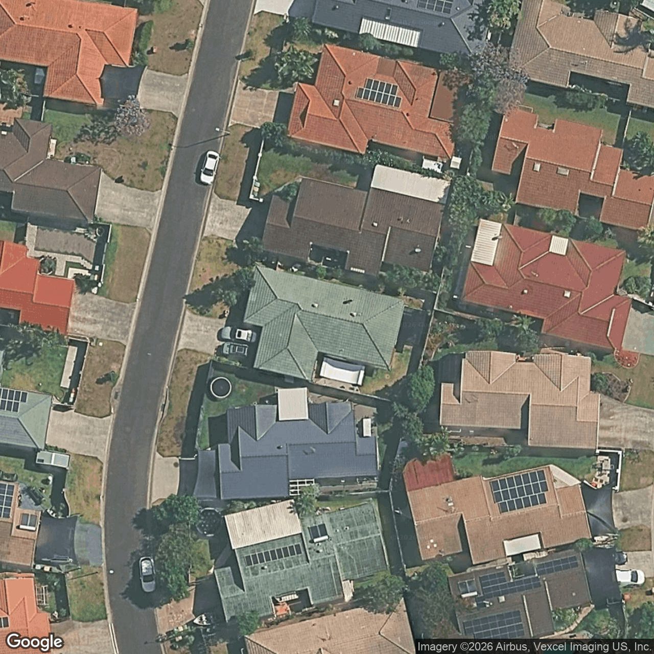 Aerial view of 7 Misty Court, Varsity Lakes QLD 4227